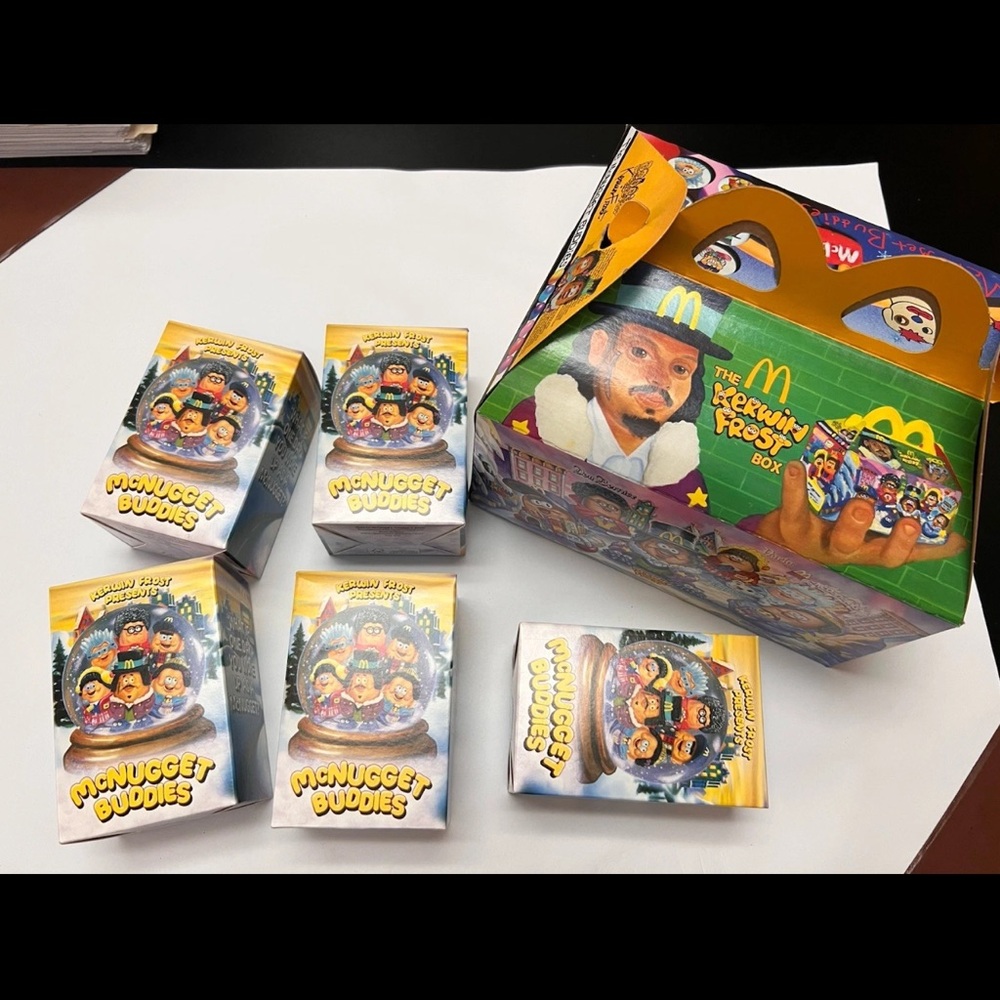 McDonalds Happy Meal McNugget Buddies Kerwin Frost Lot Toys adult happy meal